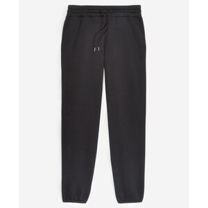 Mode of One Mens Regular Fit Fleece Joggers in Deep Black Size L  new